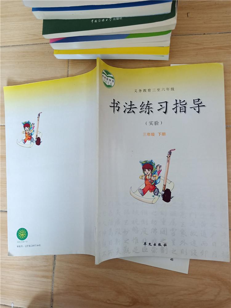 书法练习指导试验三年级下册