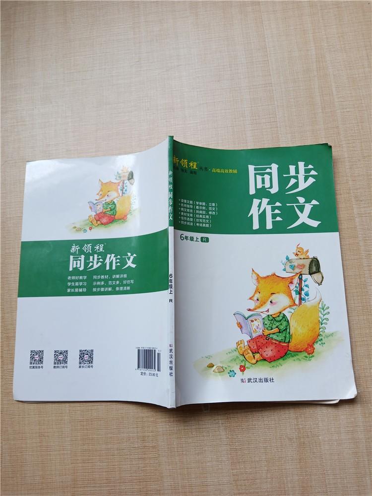 新领程 同步作文 六年级 上r